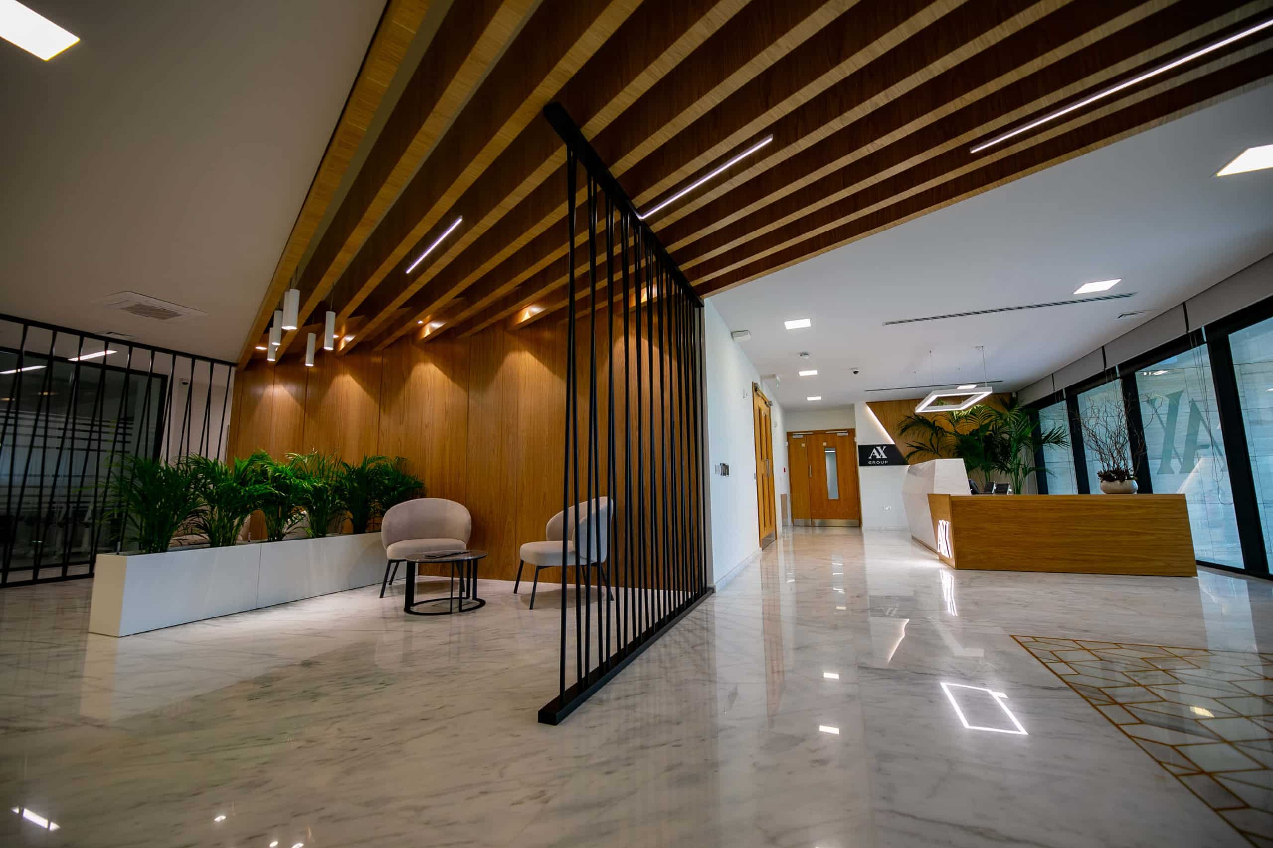AX Group Business Centre interior by JoinwellFXB
